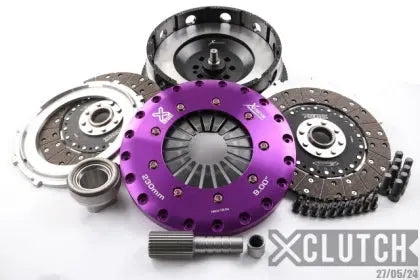XClutch multi disc clutch kit with twin disc and triple disc options for high-horsepower street track drag and drift builds