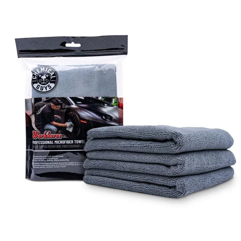 Vossen Multi-Purpose Microfiber Towel 16in x 16in - Single