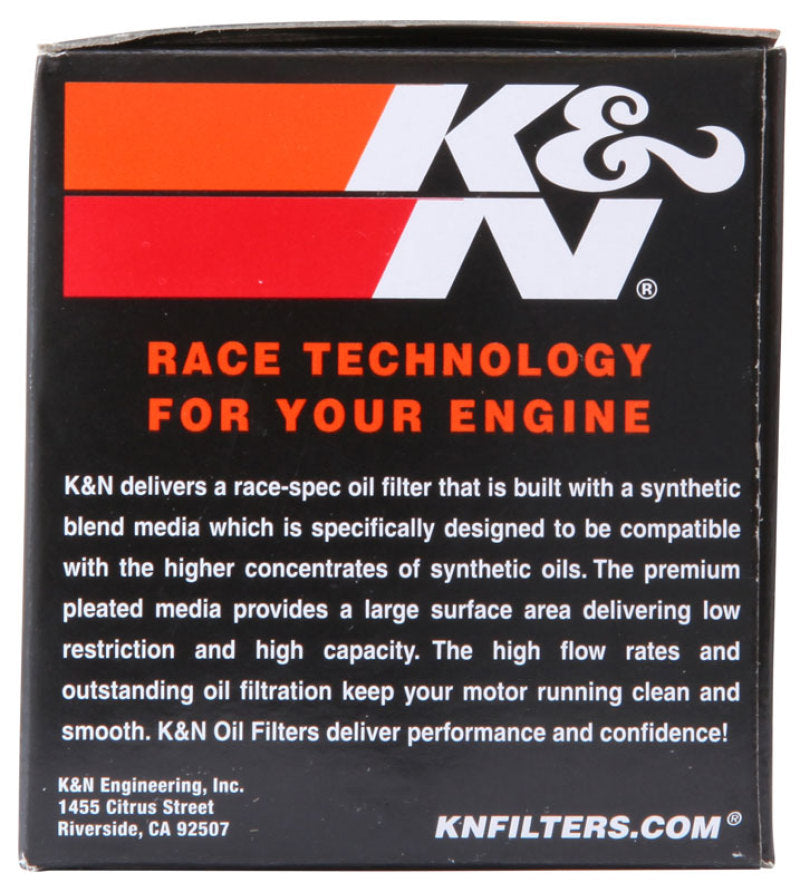 K&N Honda / Kawasaki / Arctic Cat / Suzuki / Triumph / Yamaha 2.594in OD x 2.813in H Oil Filter K&N Engineering