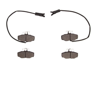 R1 Rear Semi-Metallic Brake Pads 1987-1989 Jaguar XJ12/Vanden Plas & More - 2311-0408-10