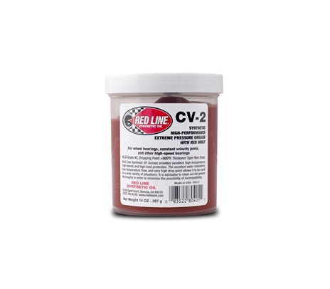 Red Line CV-2 Grease with Moly 14 Oz. Jar 80401