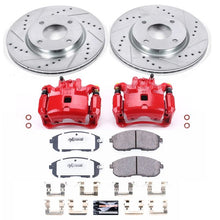 Load image into Gallery viewer, Power Stop 07-12 Nissan Sentra Front Z26 Street Warrior Brake Kit w/Calipers