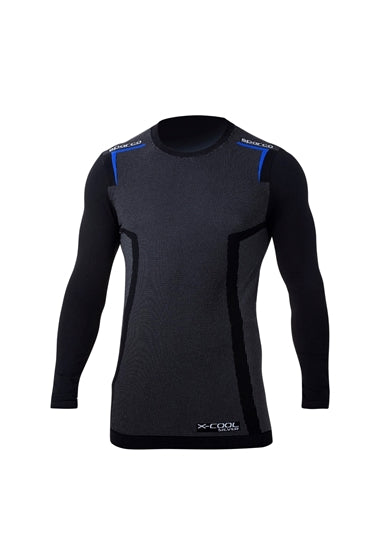 Sparco Undershirt K-Carbon Black/Blue