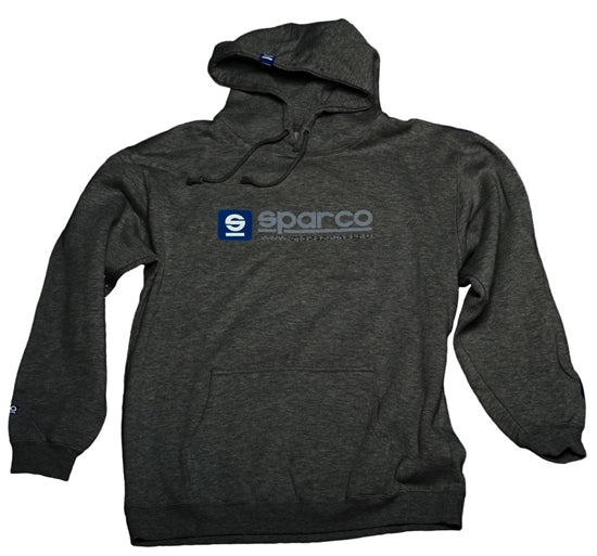 Sparco Swtshrt Hooded charcoal Grey Lrg SPARCO