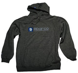 Sparco Swtshrt Hooded charcoal Grey Lrg