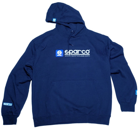 Sparco Sweatshirt Hooded WWW Royal SMALL