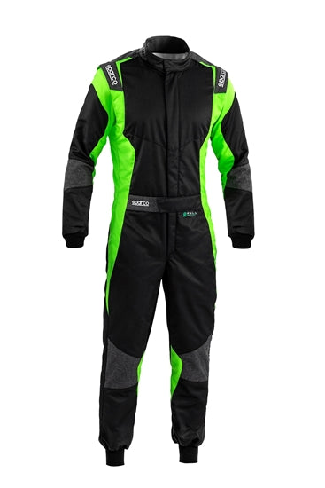Sparco Suit Futura Size 64 Black/Green