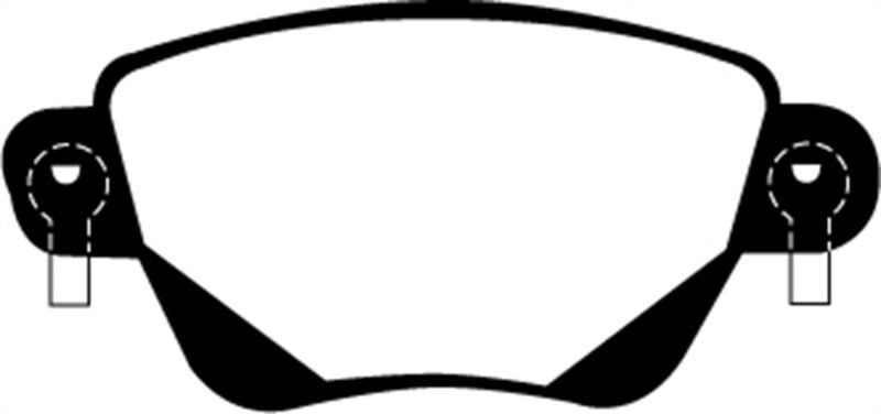 EBC RedStuff Rear Brake Pads - DP31350C EBC