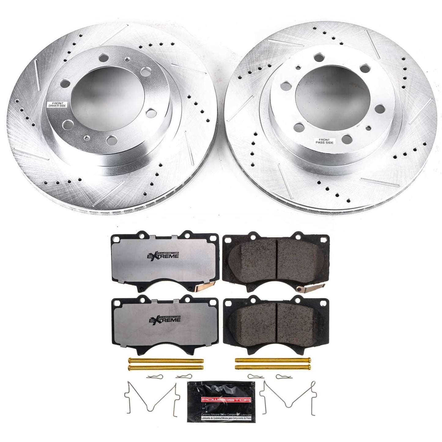 Power Stop 03-09 Toyota 4Runner Front Z36 Truck & Tow Brake Kit