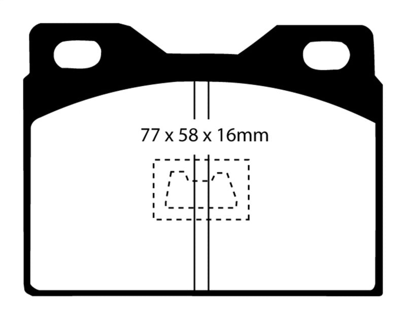 EBC RedStuff Front Brake Pads - DP3220C