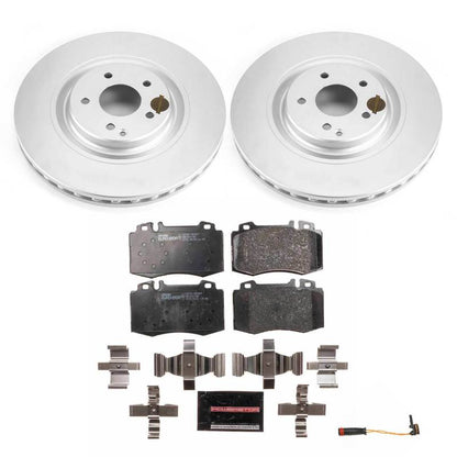 Power Stop 03-06 Mercedes-Benz CLK500 Front Euro-Stop Brake Kit PowerStop