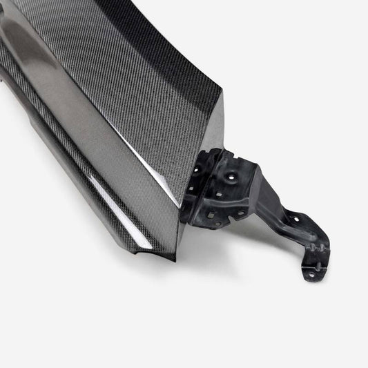 Seibon 2022 Nissan Frontier MB-Style Carbon Front Fibers Pair (2in rise 4in Wider)