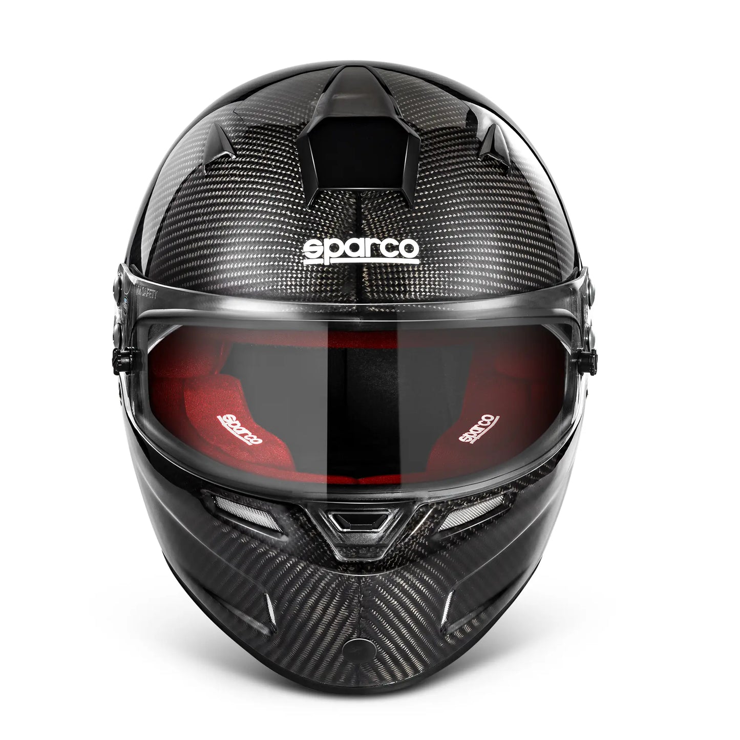 Sparco Helmet SKY RF-7W Carbon Fiber L - Red Interior SPARCO