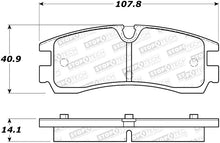 Load image into Gallery viewer, StopTech Street Disc Rear Brake Pads - 305.07540