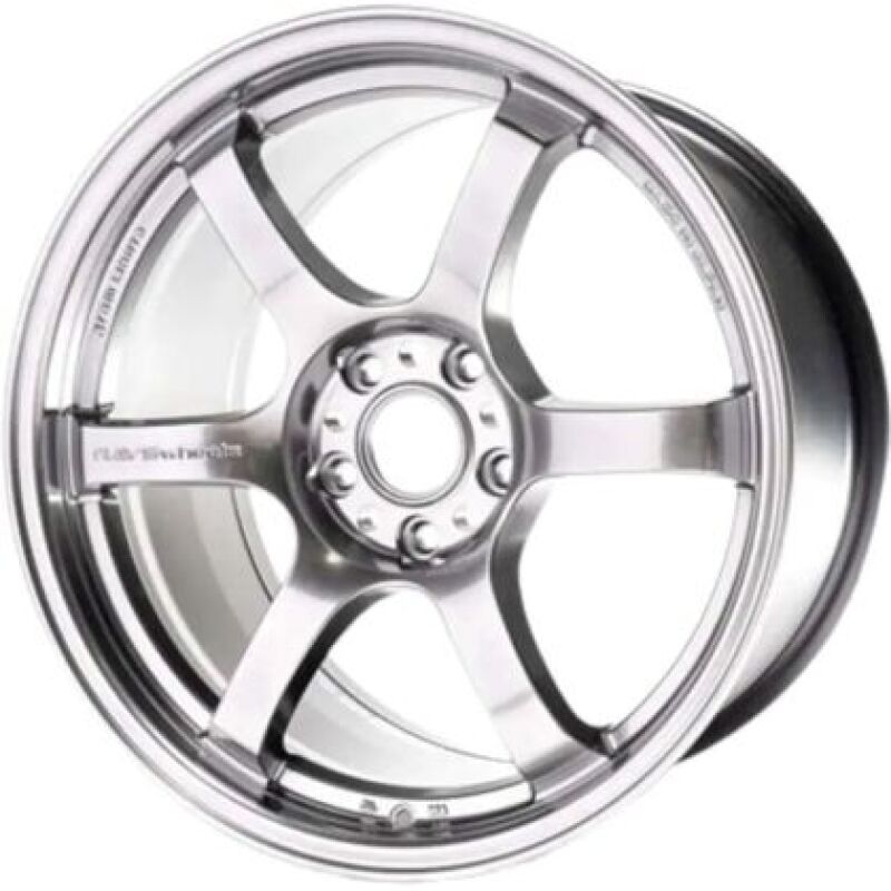 Gram Lights 57DR 15x8.0 +35 5-114.3 Grace Silver Wheel