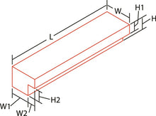 Load image into Gallery viewer, Deezee Universal Tool Box - Red Side Mount BT Alum 48In