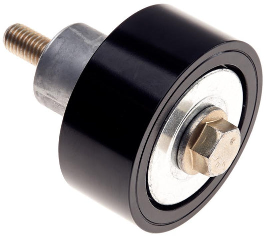 Gates Lower Smooth Idler Pulley for 2017-14 Peterbilt 579 Paccar MX-13 Diesel - 36359