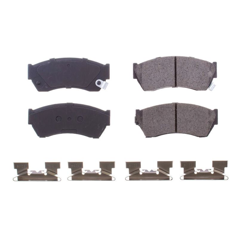 Power Stop 98-01 Chevrolet Metro Front Z17 Evolution Ceramic Brake Pads w/Hardware PowerStop