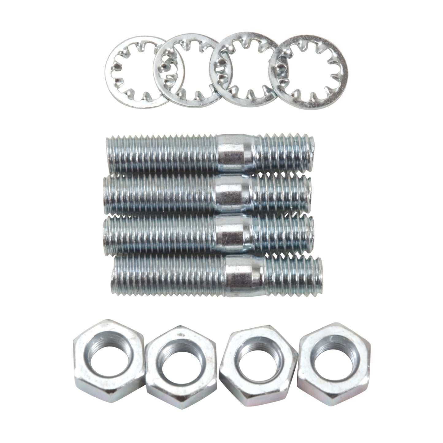 Edelbrock Carburetor Stud Kit Zinc Finish 5/16-18 x 1 1/2in - 8008