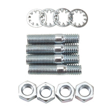 Load image into Gallery viewer, Edelbrock Carburetor Stud Kit Zinc Finish 5/16-18 x 1 1/2in - 8008