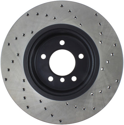 StopTech Sport Cross Drilled Brake Rotor - Rear Left Stoptech