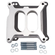 Load image into Gallery viewer, Edelbrock Carburetor Spacer Divided Center 1in Thick For 2-Plane Manifolds - 8714