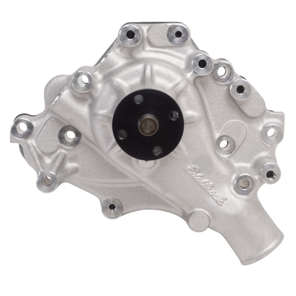 Edelbrock Water Pump For Small-block Ford 351w In Satin Finish - 8843