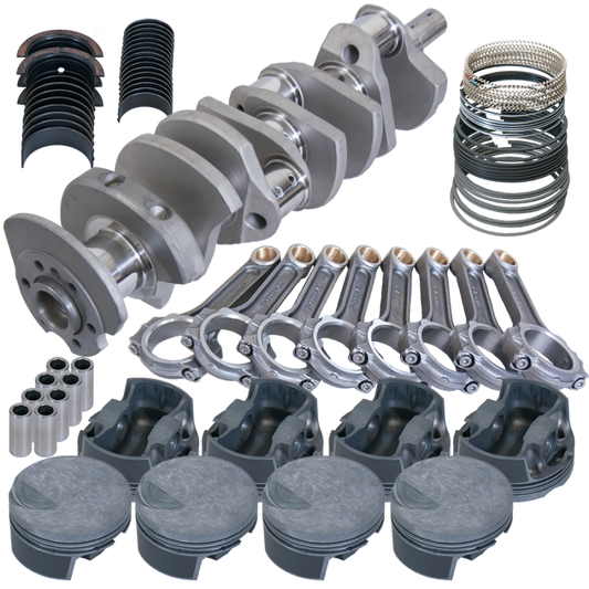 Eagle Chevy 454 4.250in Crank 6.385in I-Beam Rods -3cc Flat Top 4.320in Pistons Rotating Assembly