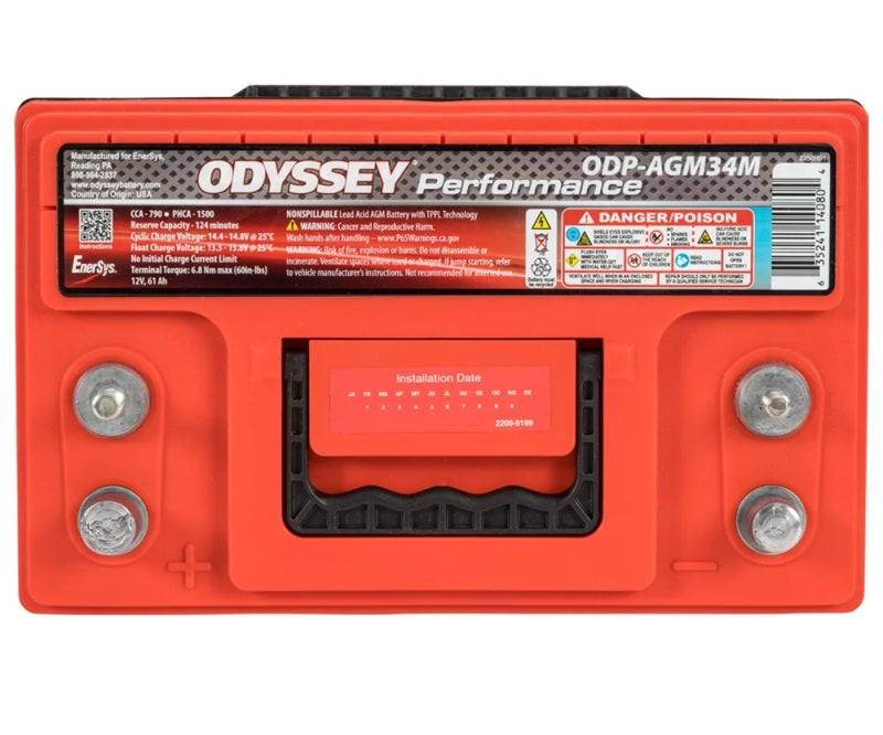 Odyssey Battery Marine/RV Performance AGM Battery (34M-710) Odyssey Battery