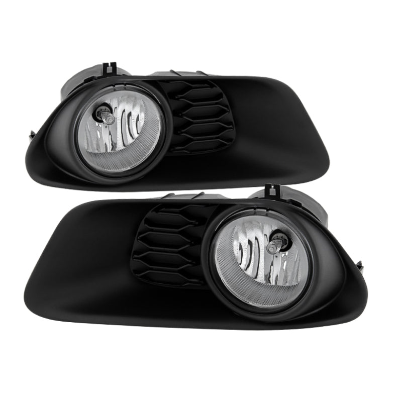 Spyder Dodge Grand Caravan 2011-2015 OEM Fog Light W/Universal Switch- Clear FL-DGC2011-C SPYDER
