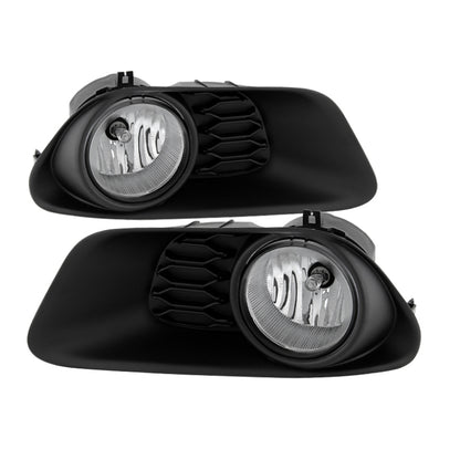 Spyder Dodge Grand Caravan 2011-2015 OEM Fog Light W/Universal Switch- Clear FL-DGC2011-C SPYDER