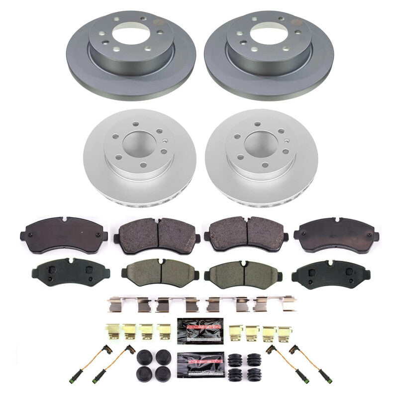 Power Stop 20-23 Ford Explorer Front Z17 Coated Brake Kit PowerStop