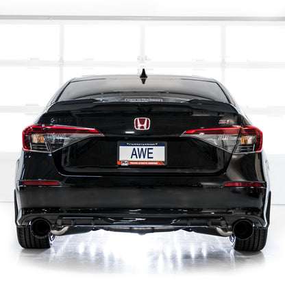 AWE Tuning 22+ Honda Civic Si/Acura Integra Touring Edition Catback Exhaust - Dual Diamond Black Tip AWE Tuning