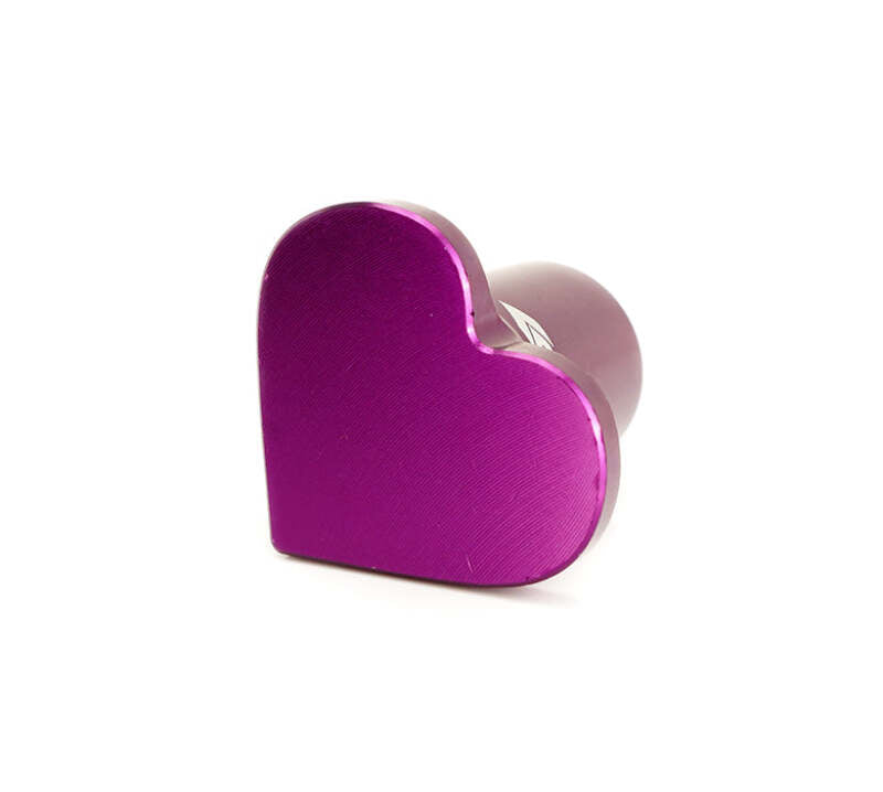 NRG Drift Button Heart Shape Honda - Purple - DB-H003PP
