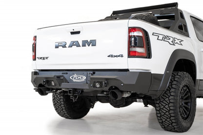 Addictive Desert Designs 2021 Dodge RAM 1500 TRX Stealth Fighter Rear Bumper - Hammer Black Addictive Desert Designs