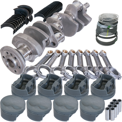 Eagle Chevy 400 3.750in Crank 6.000in I-Beam Rods -5cc Flat Top 4.165in Pistons Rotating Assembly