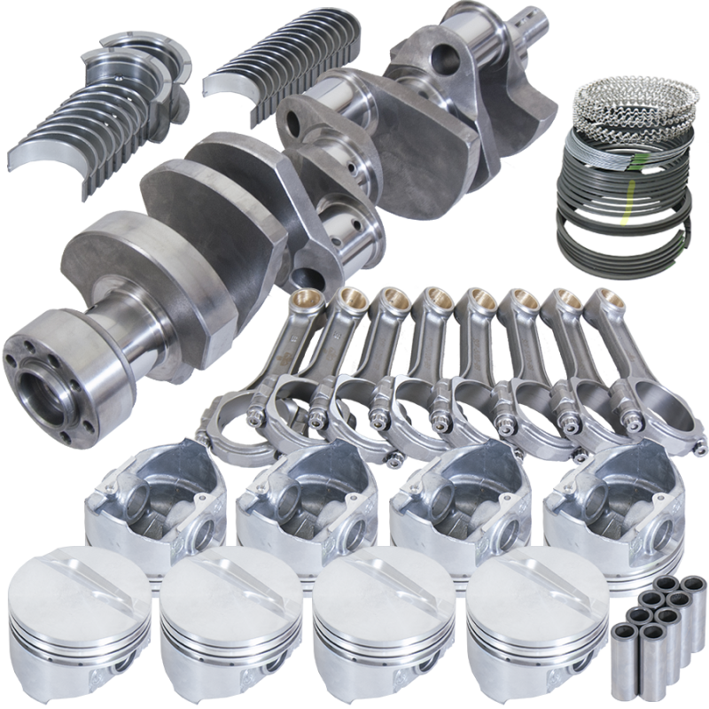 Eagle Chevy LT1350 1Pc 3.750in Crank 5.700in I-Beam Rods -7cc 4.060in Pistons Rotating Assembly