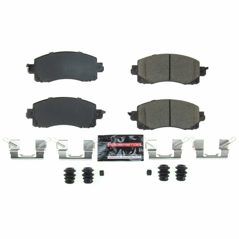 Power Stop 18-19 Subaru Crosstrek Front Z23 Evolution Sport Brake Pads w/Hardware PowerStop