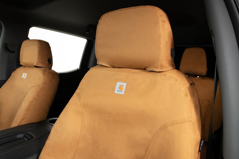 Covercraft 09 -15 Toyota Carhartt SeatSaver Custom Front Row Seat Covers - Brown