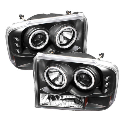 Spyder Ford F250 Super Duty 99-04 Projector Version 2 LED Halo LED Chrm PRO-YD-FF25099-1P-G2-C SPYDER