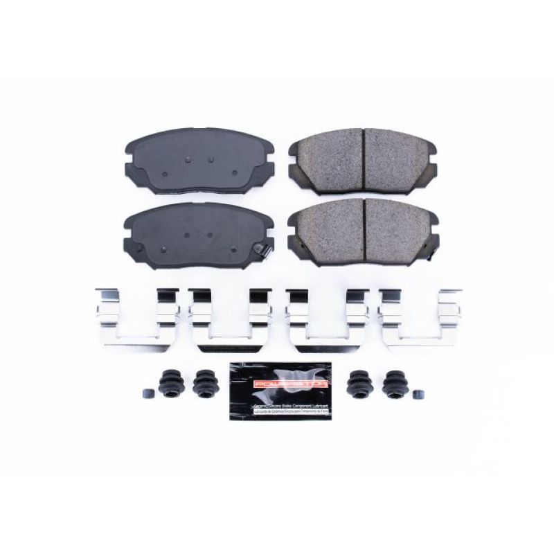 Power Stop 06-11 Hyundai Azera Front Z23 Evolution Sport Brake Pads w/Hardware PowerStop