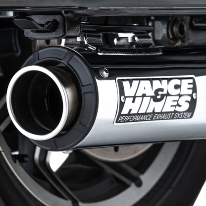 Vance & Hines 17-24 Harley Davidson Touring Supersport Slip-On - Chrome