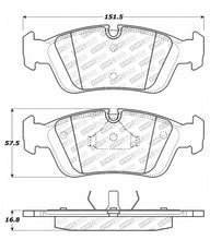 Load image into Gallery viewer, StopTech Street Disc Rear Brake Pads - 305.05580