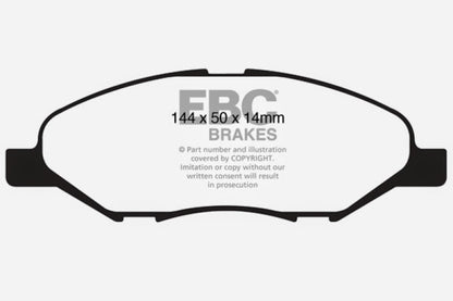 EBC Ultimax2 Front Brake Pads - UD1345 EBC