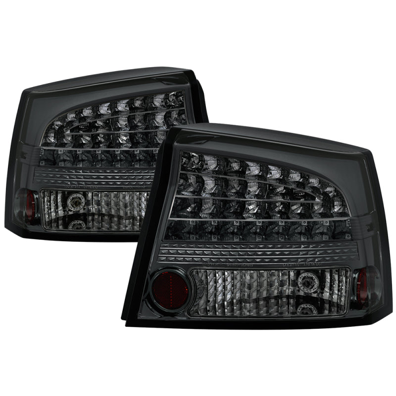 Spyder Dodge Charger 06-08 LED Tail Lights Smoke ALT-YD-DCH05-LED-SM SPYDER