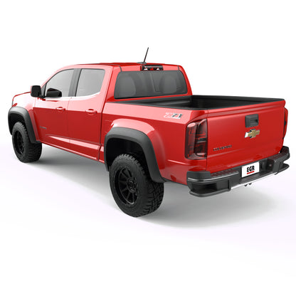 EGR Baseline Series Rugged Look Fender Flares for 15-22 Chevy Colorado