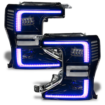 Oracle 20-22 Ford F-250/350 Super Duty Dynamic ColorSHIFT Headlight DRL Upgrade Kit w/Switchback ORACLE Lighting