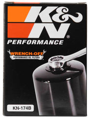 K&N Oil Filter 08-17 Harley Davidson VRSCDX Night Rod Special 76 CI 3in OD x 3.844in Height