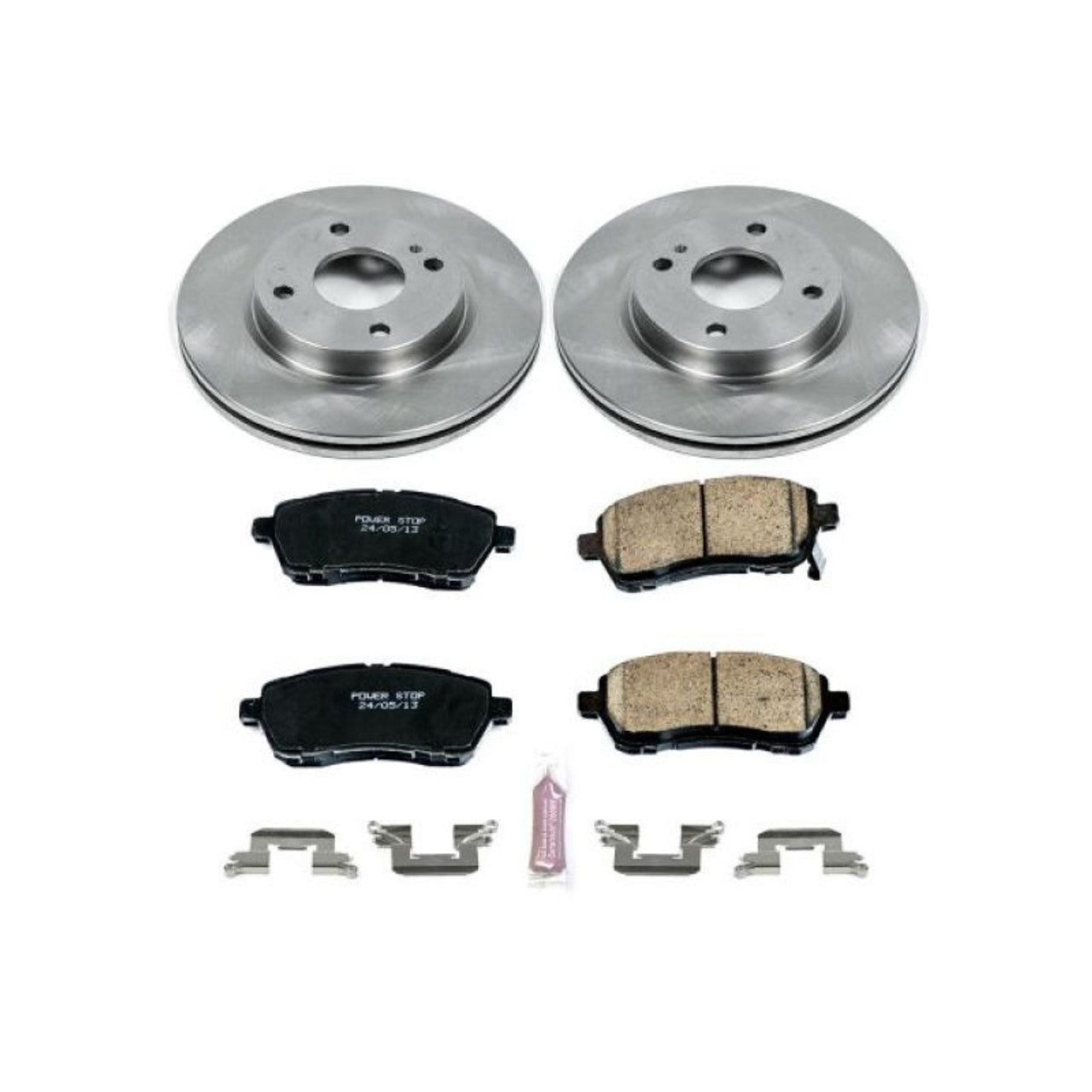 Power Stop 11-19 Ford Fiesta Front and Rear Autospecialty Brake Kit
