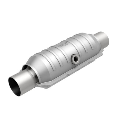 MagnaFlow Conv Universal 2.25 Midbed O2 Front CA Magnaflow